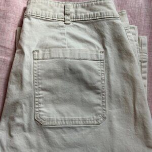 Old Navy Women's High-Waisted Cropped Wide Leg Pant, Howlite
